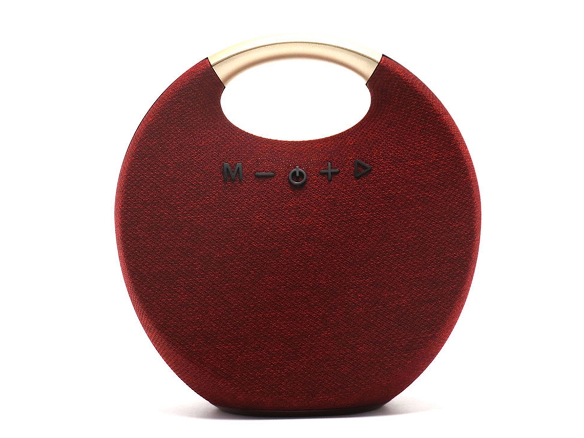 (rojo) Altavoz Bluetooth Portátil De 5 W