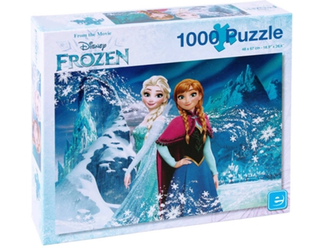 Puzzle DISNEY Colección Frozen (Edad Mínima: 3 años - 1000 Piezas)