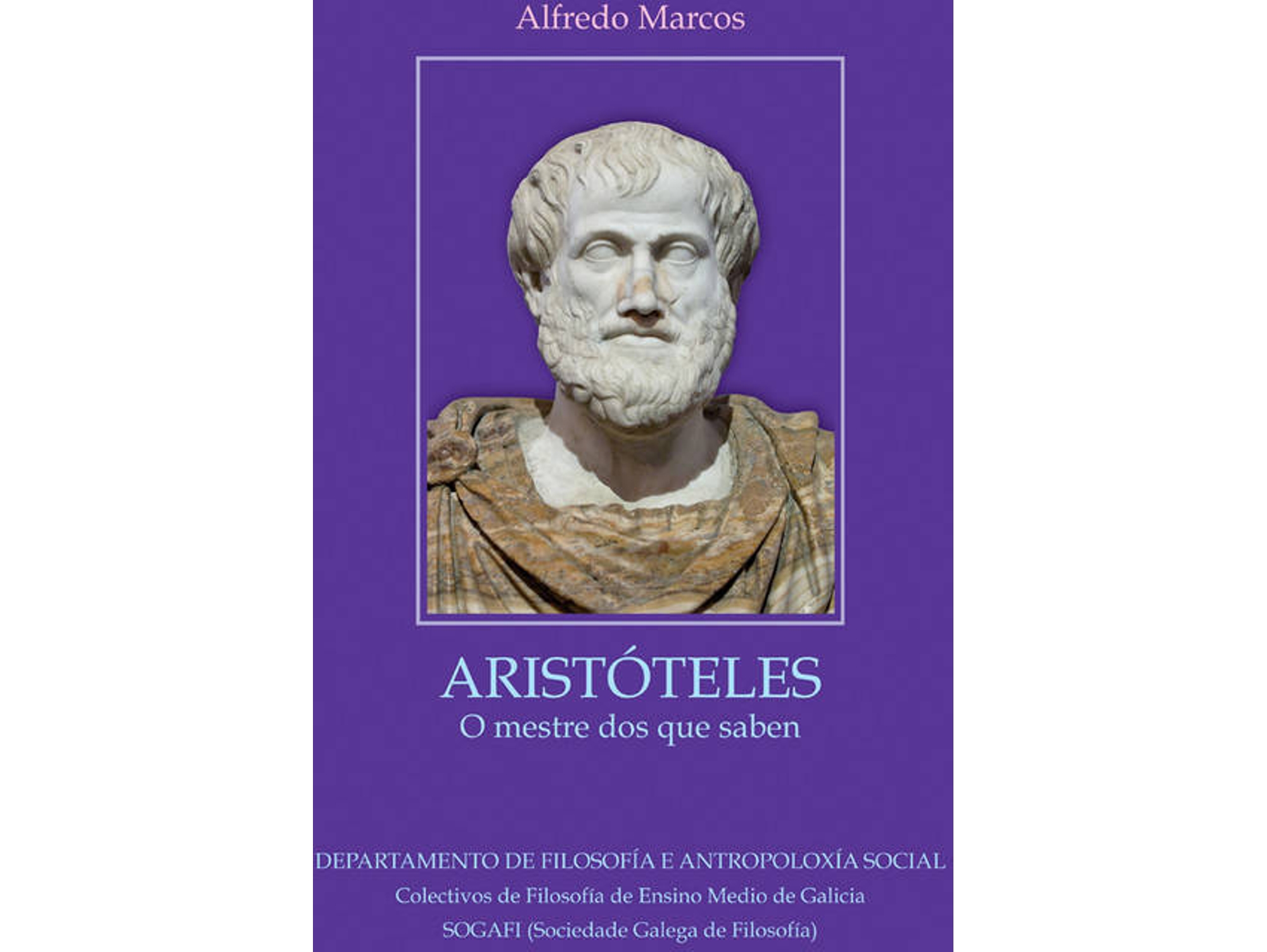 Libro Aristoteles de Alfredo Marcos (Galego)