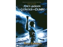 Libro Percy Jackson e os Ladrões do Olimpo de Rick Riordan (Portugués)