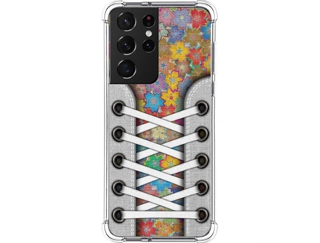 Carcasa Samsung Galaxy S21 Ultra 5G TUMUNDOSMARTPHONE Dibujos Antigolpes Multicolor