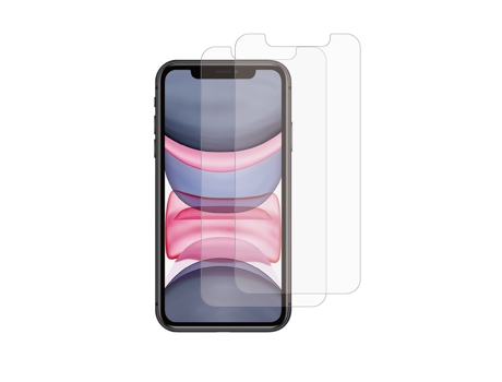 Juego de 2 vasos planos templados MYWAY iPhone 11/XR