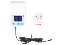 Controlador de termostato digital AC110 con sensor de aire para invernadero inteligente