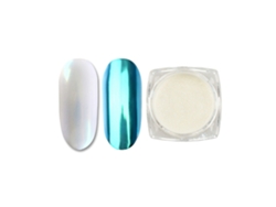 Pó Rebe-Pigment para Decoração de Unhas, Pó Camaleão, Pó Glitter Espelhado E6