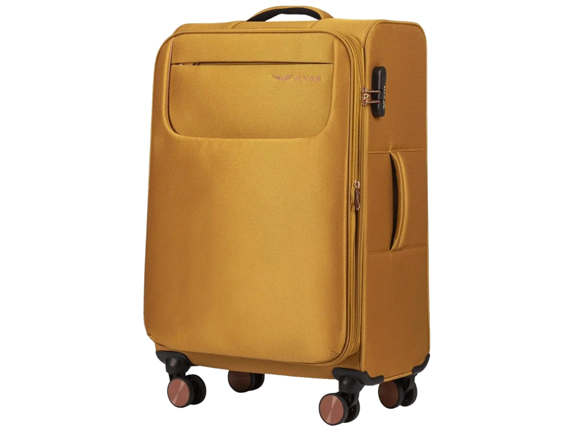 Bolso, material de nailon suave, asa ergonómica, amarillo, 600 mm (24 pulgadas)