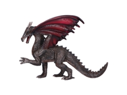 Figura De Dragón Simulada, Modelo De Juguete, Colección, Regalo, Decoración Infantil Pl124-152