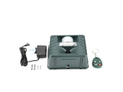 Repelente electrónico ultrasónico de plagas con 4 sonidos, alarma y control remoto, 220 V