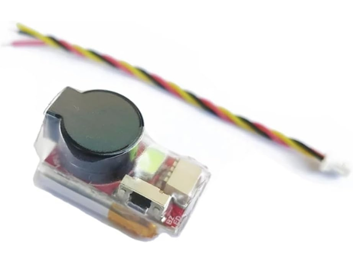 1 Unidad De Zumbador Rastreador Súper Potente De 5 V Con 100 Db Y Led De Batería Incorporado