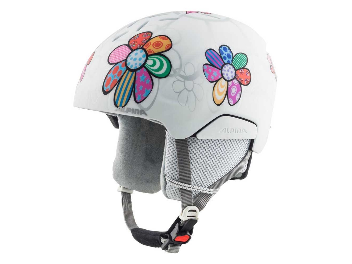 Casco ALPINA SNOW Capacete Pizi Branco 51-55 cm