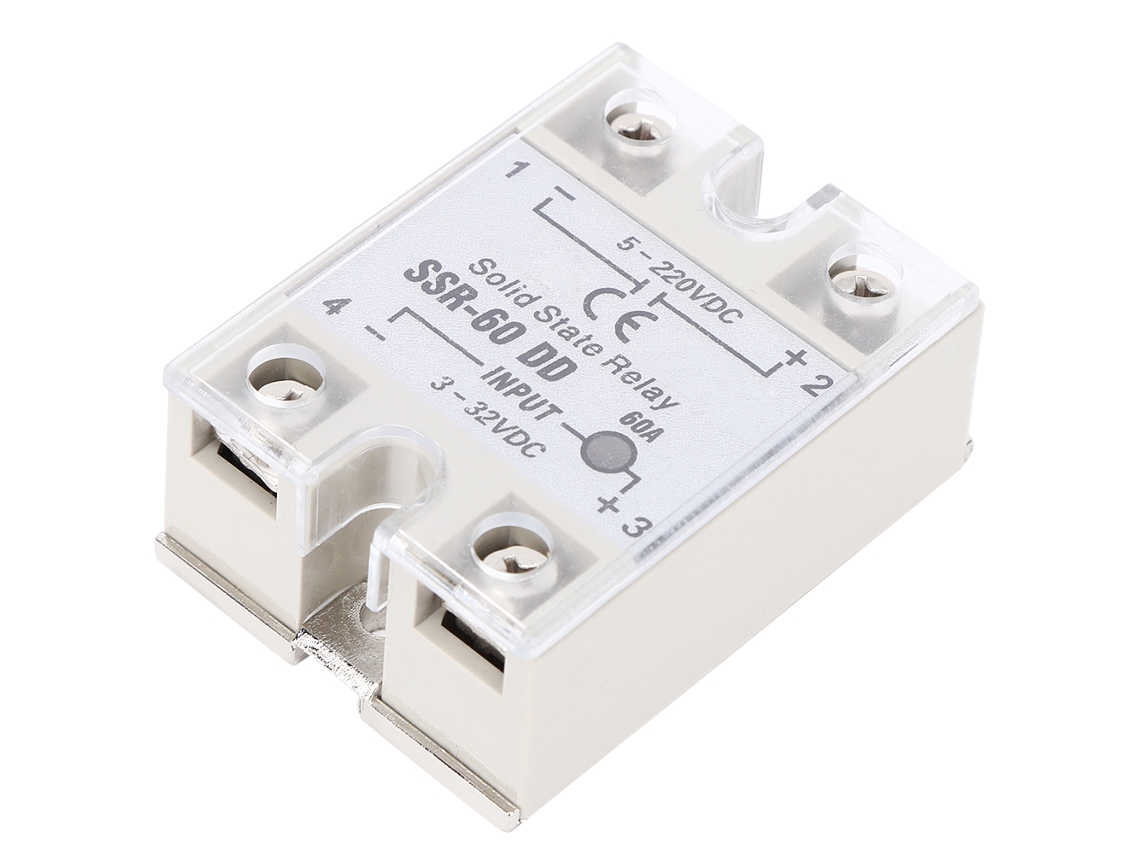 Relé De Estado Sólido Dc Dc Ssr Interruptor Sin Contacto Calidad Alta Ssr60 Dd 5-220vdc
