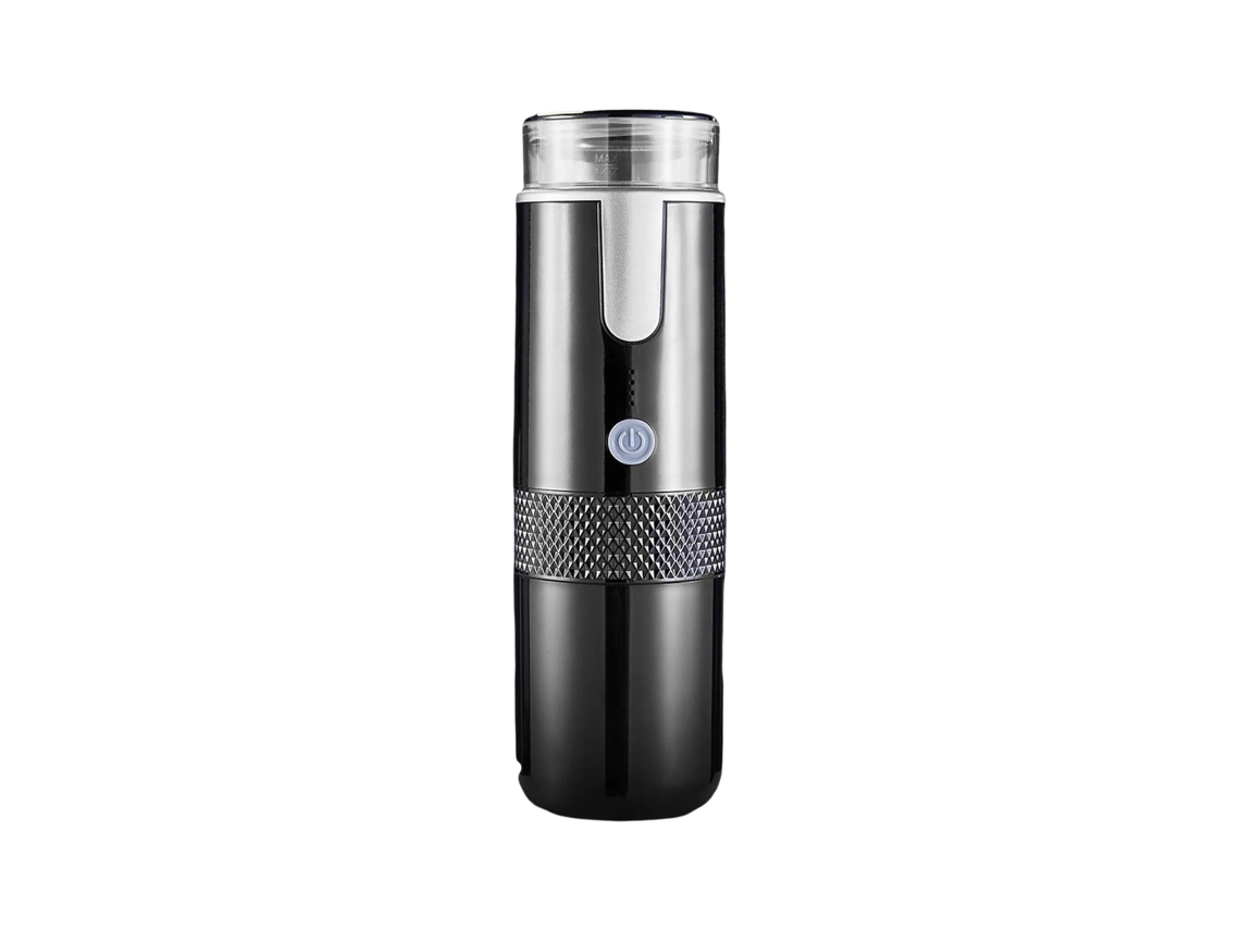 Cafetera portátil 2 en 1, diseño compacto, carga tipo C. Mdug