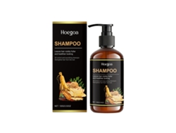 Champú natural a base de hierbas para un cabello sano y fuerte.