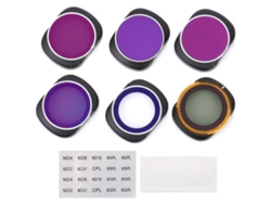 Conjunto De Filtros Para Lentes: Mcuv, Cpl Y Nd Para Osmo Pocket