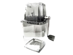 Trituradora de hielo manual portátil, con manivela, para uso doméstico, herramienta de cocina Rosewell