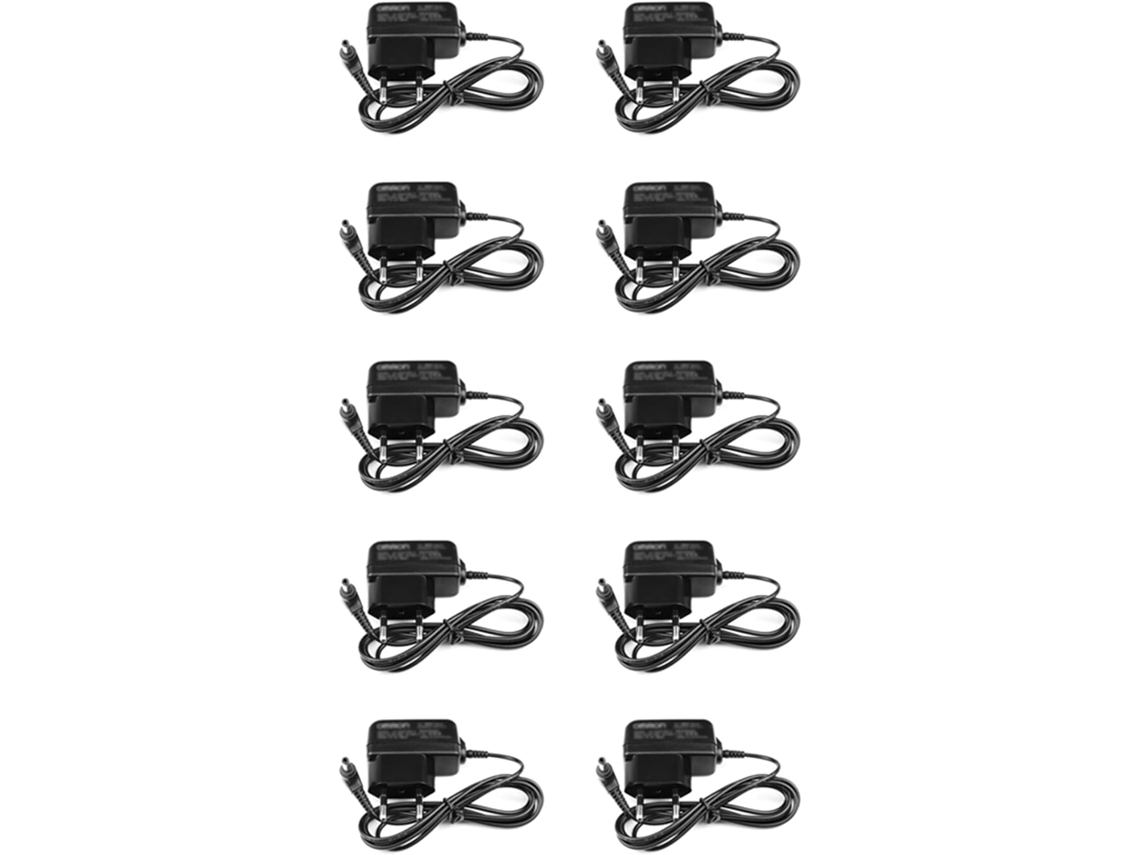 10 Adaptadores De Corriente Universales De 6 V Cc, Cargadores De 500 Ma Para Monitor
