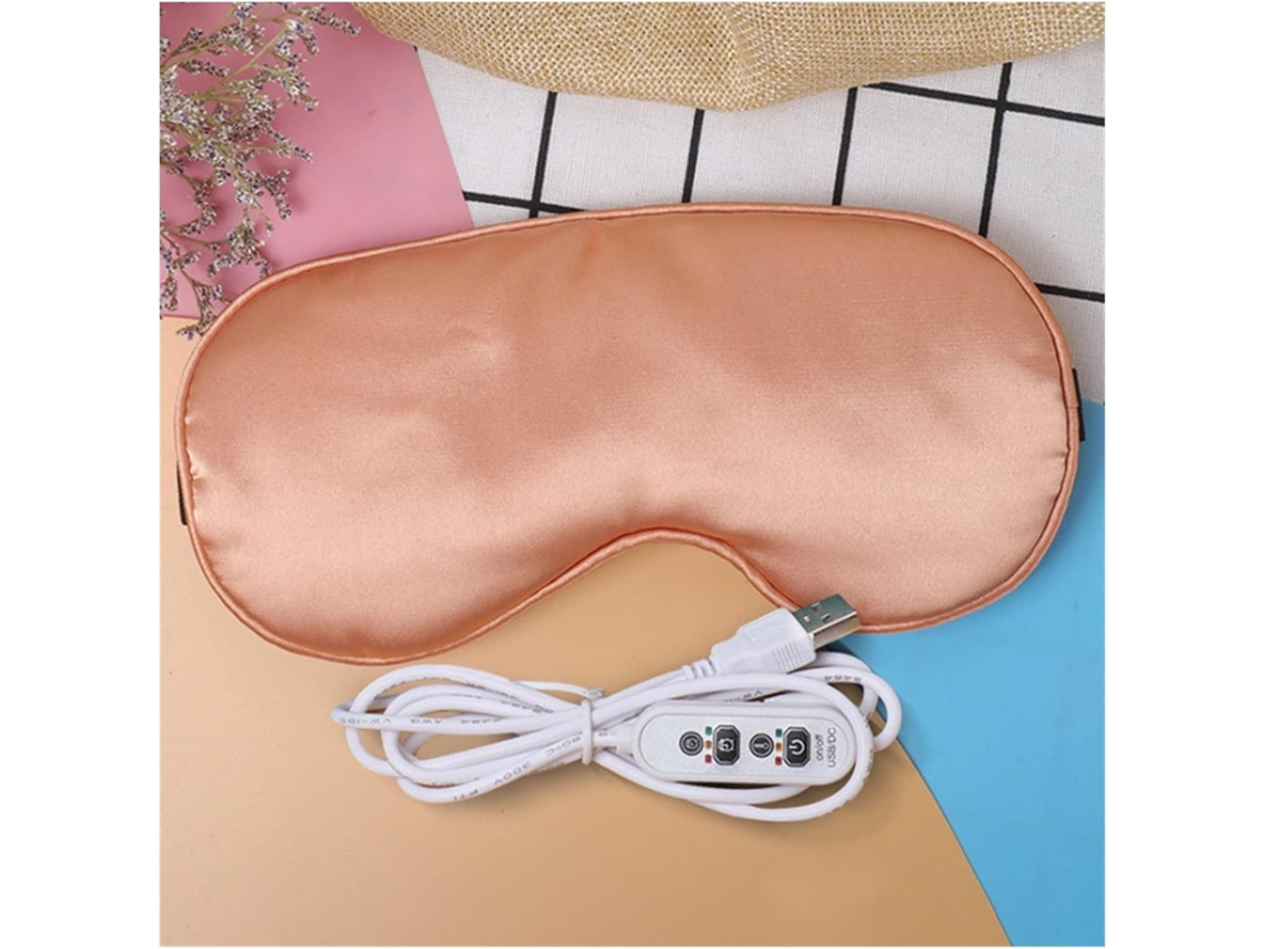 Kit De Sauna Con Antifaz Térmico Para Dormir, Calefacción Usb Con Aroma A Lavanda Y Vapor Seco Caliente.