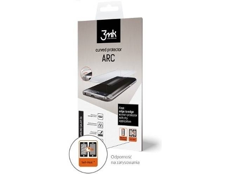 Película Cristal Templado Samsung Galaxy S7 3MK Full Cover Transparente