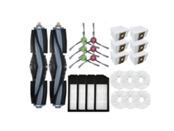 Saco de pó para ecovacs deebot x1 omni turbo kit de escova principal de peças sobressalentes