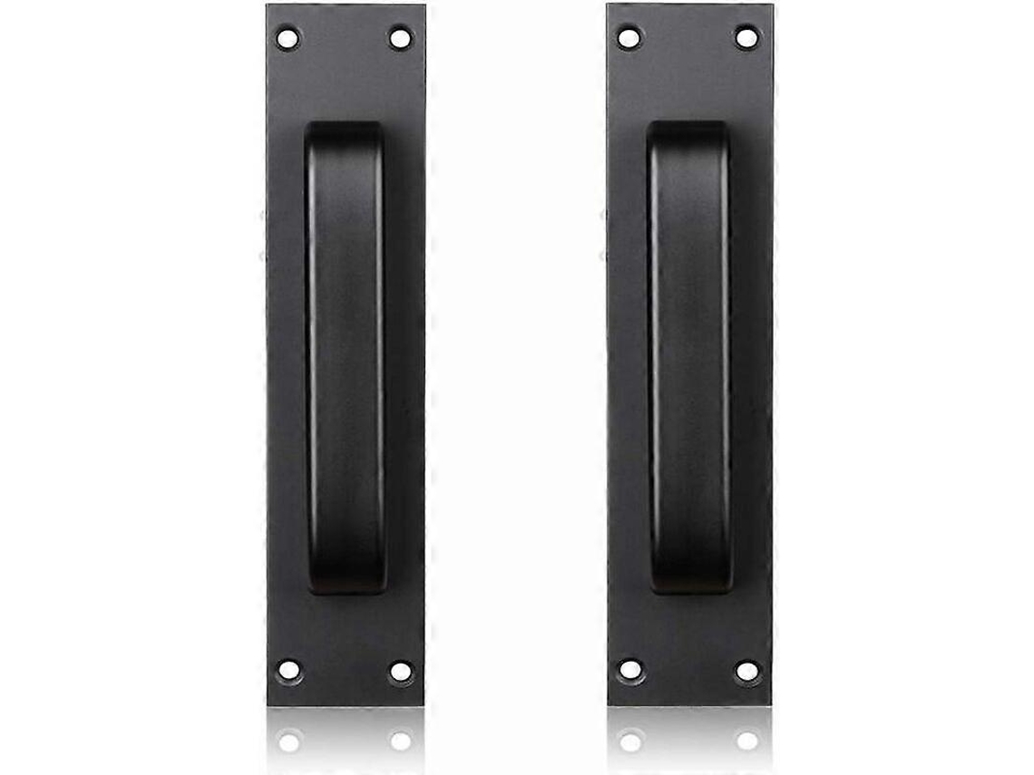 Manivela deslizante negra para cocina, muebles, armarios, cajones.