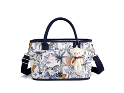  Bolsa Portátil Para Mãe E Bebê De Grande Capacidade Mamadeira Fralda E Bolsa De Maternidade