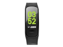 Pulsera Inteligente Monitor De Frecuencia Cardíaca Y Presión Arterial Rastreador De Fitness Impermeable Negro
