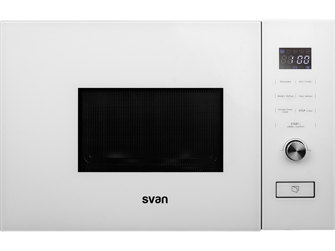 SVMW830EB microondas Embutido Micro-ondas combinado 20 l 800 W Aço inoxidável SVAN