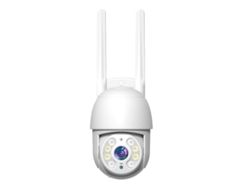 Cámara de vigilancia inteligente con wifi, máquina de bolas, visión nocturna HD, cámara enchufable, 3 millones de wifi Chennnls