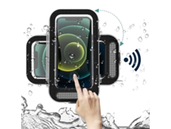 Soporte De Teléfono Impermeable Antideslumbrante Para Baño, Montado En La Pared Para Ducha, Bañera Y Cocina