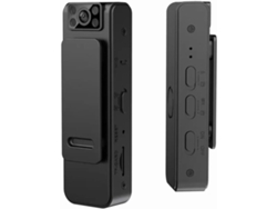 Minicámara Corporal L8, Cámara Deportiva Hd 1080p Con Rotación De 180° Y Visión Nocturna.