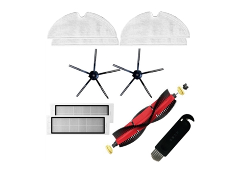 Para S5 S50 S6 Maxv Roborock S5 Max accesorios cepillo principal desmontable, filtro lavable de cepillo lateral de silicona