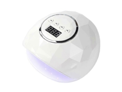 Lámpara LED+UV, lámpara UV para uñas, 86W, blanca