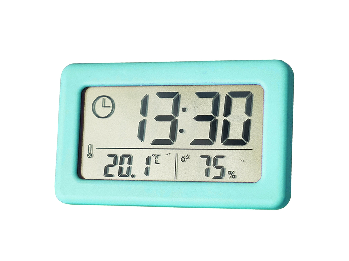 Despertador con Termómetro e Higrómetro, LED, Interno NEVEANCE