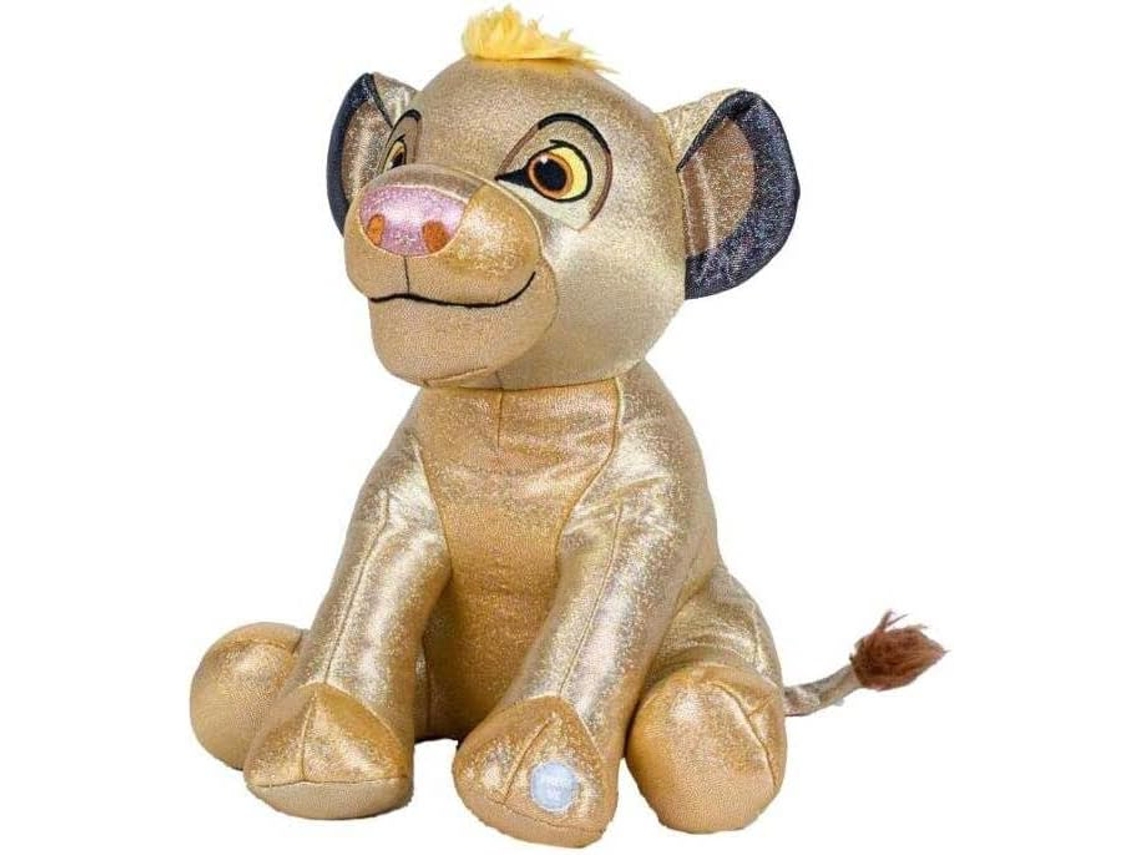 Peluche Simba O Rei Leão Disney 100 Aniversario Glitter 31 Cm (4 años)
