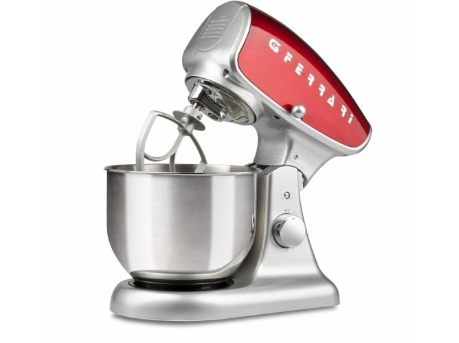 Batidora Amasadora con Bol G3 FERRARI Vintage VM (1200 W - Bol 5.2 L - Rojo)