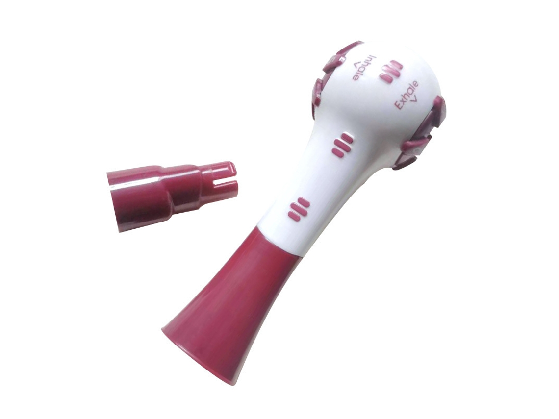 Entrenador de respiración con resistencia ajustable para el entrenamiento de la respiración pulmonar marrón Siurn