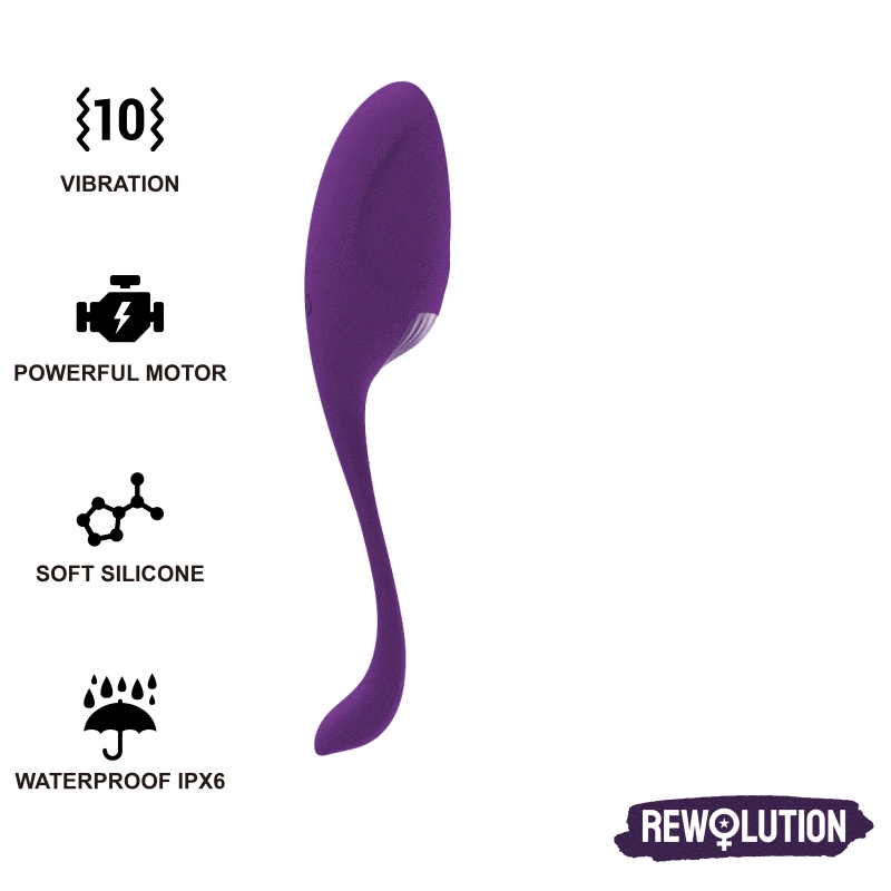 Huevo Vibrador REWOLUTION Rewovo (Control Remoto)