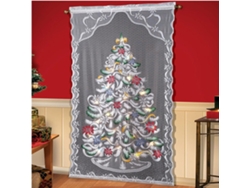 Cortinas navideñas LED con bloqueo de media luz