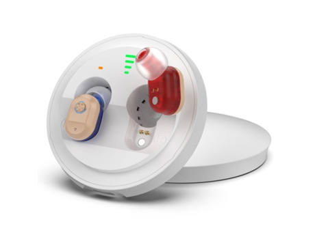 Semd Rechargeable Mini In-Ear Tws On-Ear Sound Amplifier Hearing Aid Headphones W-Ztq-009