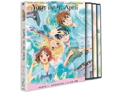 DVD Your Lie In April Parte 1 Episodios 1 A 11