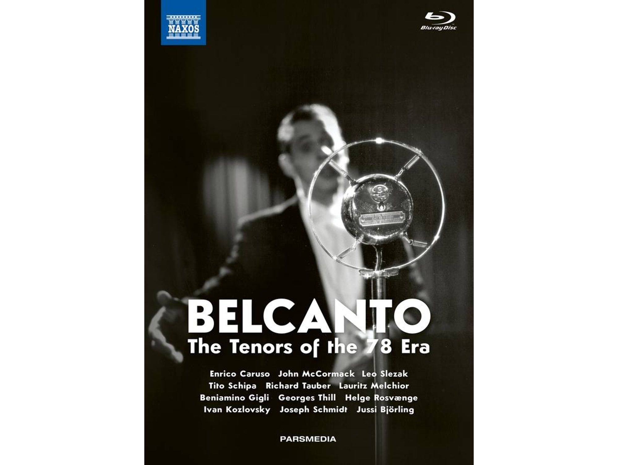 Blu-ray Video + CD Caruso/McCormack/Slezak/Schipa/Tauber/+ - Belcanto-The Tenors of the 78 Era (5 CDs)