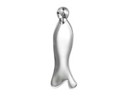 Herramienta Gua Sha Para Rostro Y Ojos, Masajeador Facial De Acero Inoxidable Para Reducir La Hinchazón (plata)