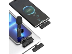 Micrófono De Solapa Inalámbrico Plug And Play Con Reducción De Ruido Para Ios Tipo C