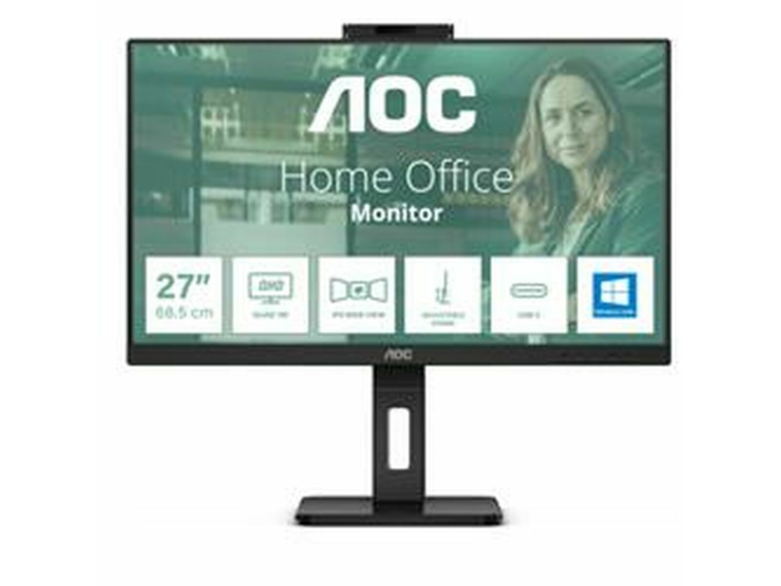 Monitor AOC Q27P3QW (Negro - 27 - IPS - Flicker free - QHD - Quad HD - 4 ms)