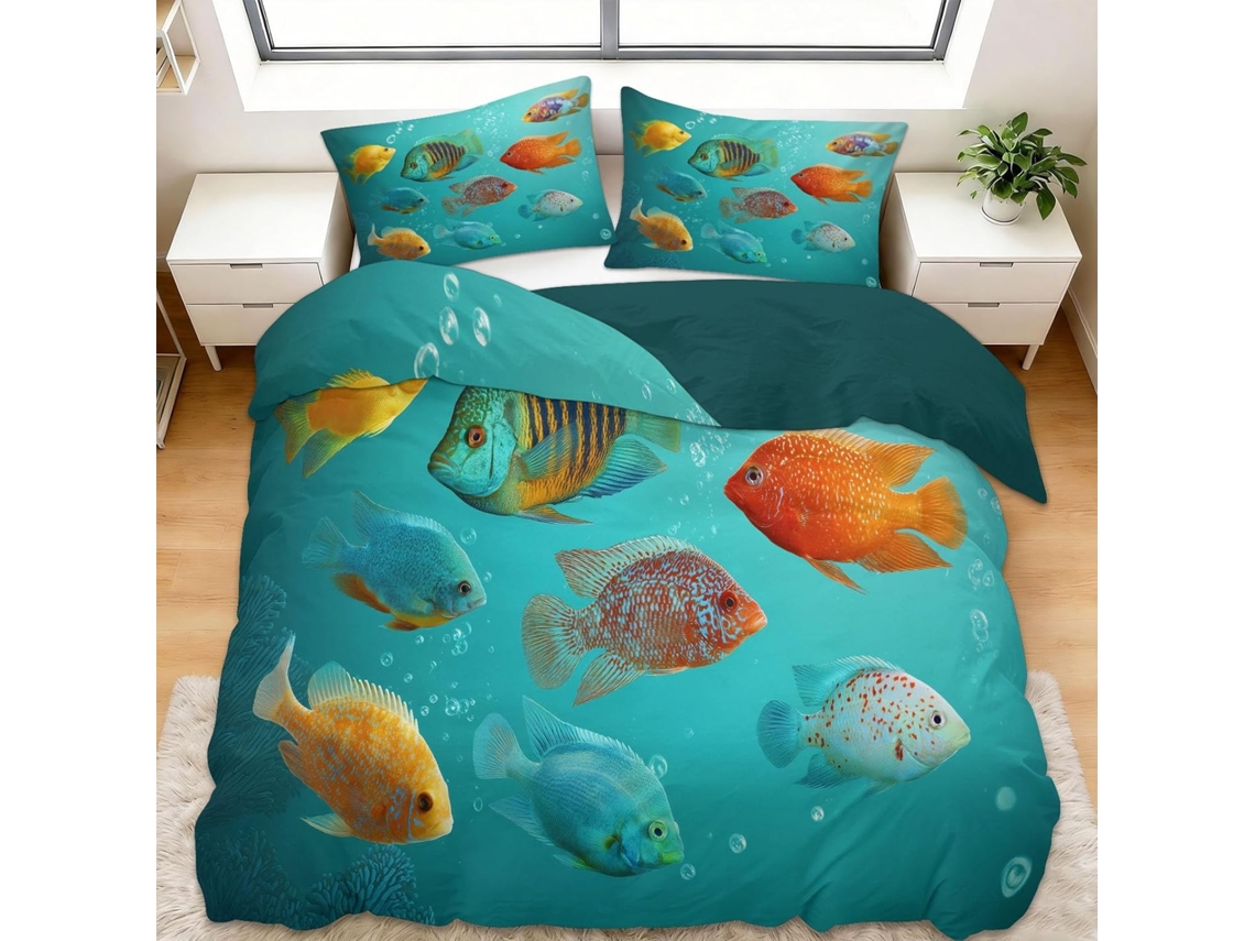 Juego Ropa Cama Funda Nórdica Almohada Funda Piezas Juego Color 90x190 Cm 65x65 90 X 190 65