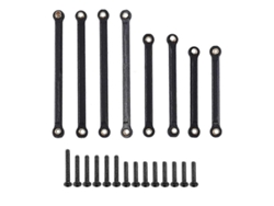 Kit De 8 Enlaces De Suspensión Metálicos 9749 Para Coche Rc Crawler Trx4m 1/18 (piezas De Mejora)