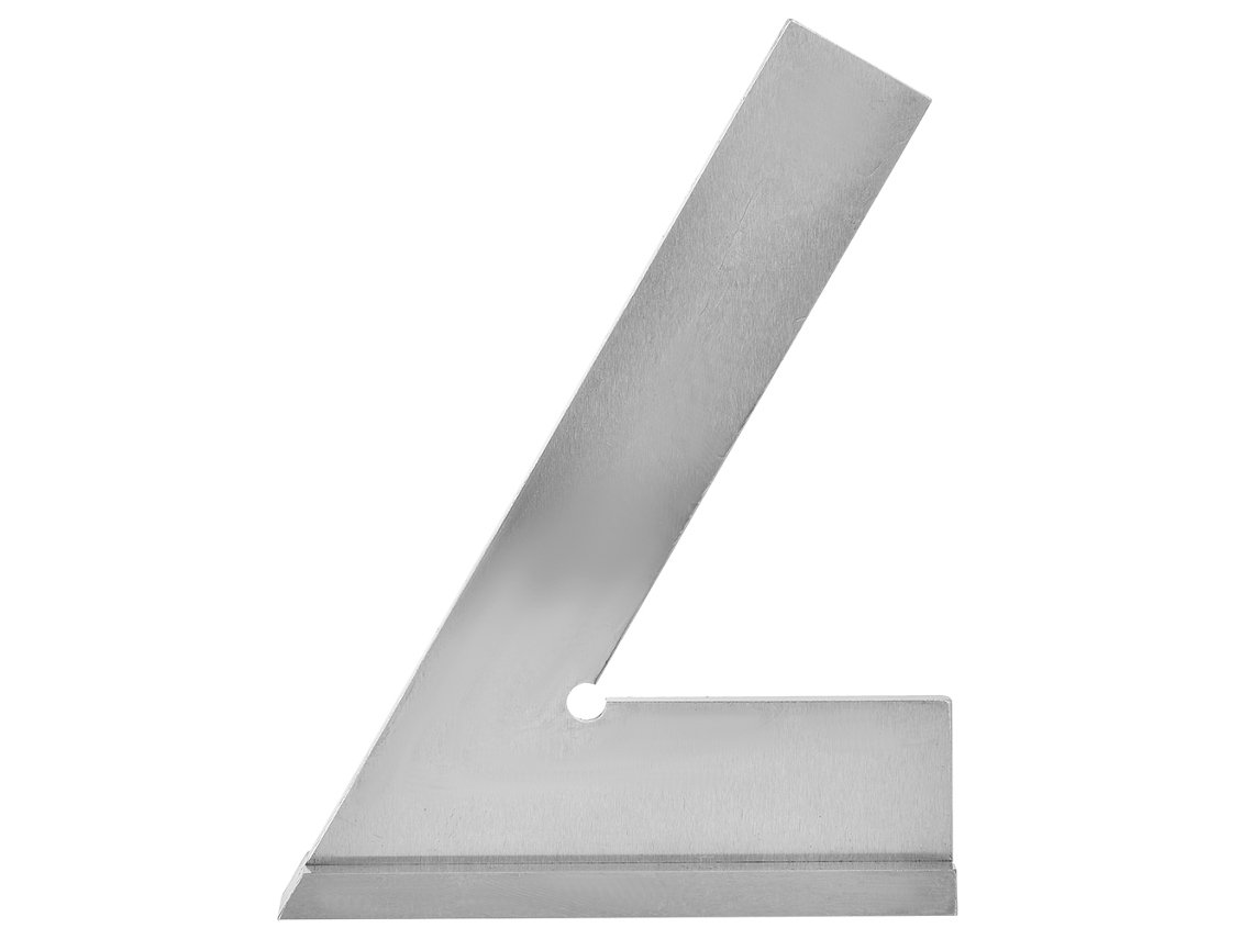 Regla Angular De 60 Grados De Acero Inoxidable, Medición De Precisión, 100 X 70 Mm, Herramienta Manual.