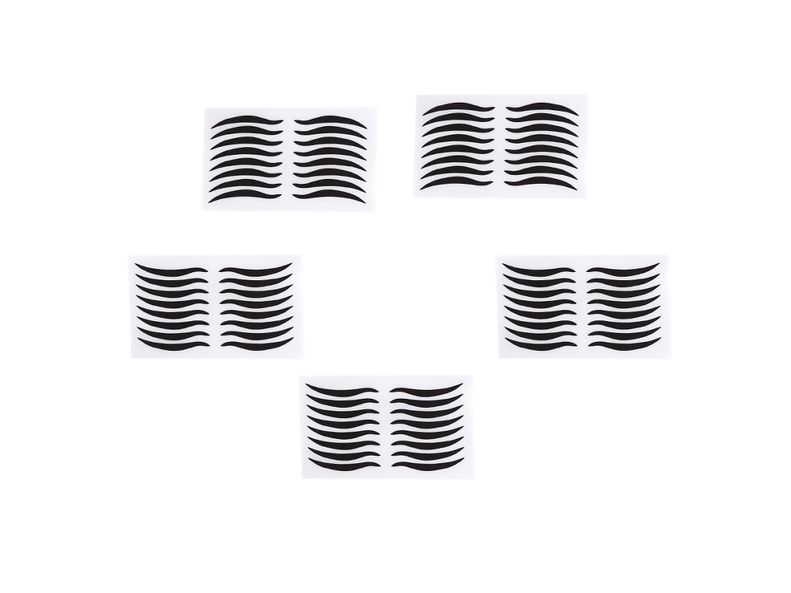 Pegatinas para ojos morados (estéticas, temporales)