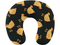 Almohada Barbilla Viaje, Súper Espuma Viscoelástica Viscoelástica Fácil Relajación Cómodos Familia.brfácil