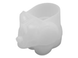 Mold De Silicone Flexível Para Caixa De Armazenamento Em Forma De Elefante Para Artesanato E Decoração Diy