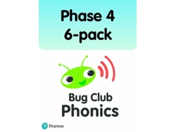 Libro Bug Club Phonics Phase 4 6-pack De Sarah Loader, Kathryn Stewart Et Al. (inglés)